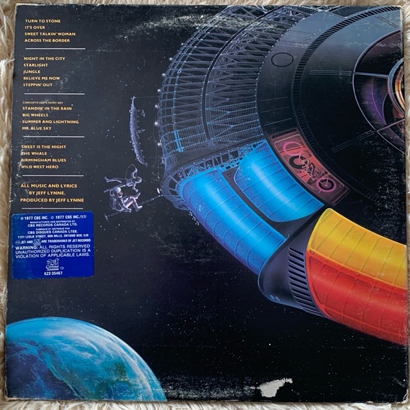 Electric Light Orchestra - Out of the Blue Vinyl Record - Picture 2 of 9